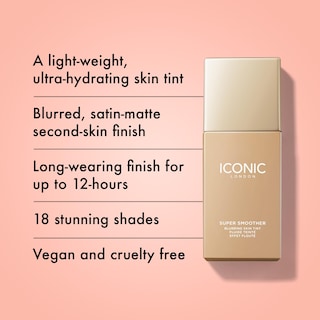 Foto 2 | Foto 2 | Crema Hidratante Con Color Iconic London Super Smoother Bluring - Venta Internacional.
