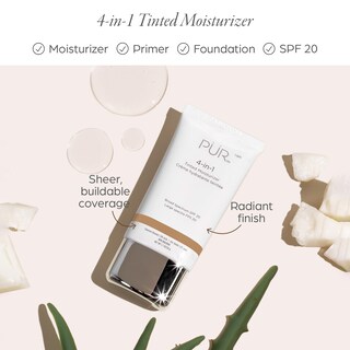 Foto 2 | Foto 2 | Crema Hidratante Con Color Pür 4 En 1 Con Spf 20 Hydrating Vegan - Venta Internacional.
