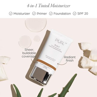 Foto 2 | Foto 2 | Crema Hidratante Con Color Pür 4 En 1, Spf 20, Arena Bronceadora Vegana Hidratante - Venta Internacional.