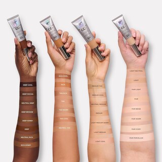 Foto 5 | Foto 5 | Cc Cream It Cosmetics Cc+, Tamaño De Viaje, Tamaño Mediano, Frío, 12 Ml, Spf50+ - Venta Internacional.