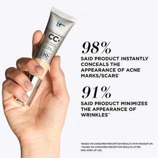 Foto 7 | Foto 7 | Cc Cream It Cosmetics Cc+, Tamaño De Viaje, Tamaño Mediano, Frío, 12 Ml, Spf50+ - Venta Internacional.