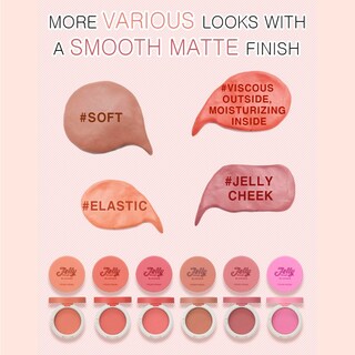 Foto 3 | Foto 3 | Blusher Holika Holika Jelly Dough 02 Gelatina de Pomelo - Venta Internacional