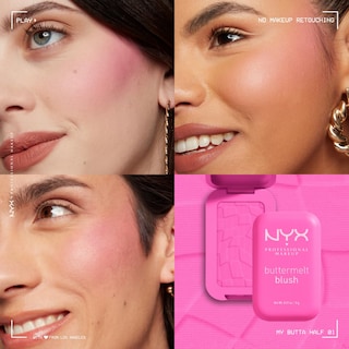 Foto 6 | Foto 6 | Colorete En Polvo Nyx Professional Makeup Buttermelt My Butta Half - Venta Internacional.