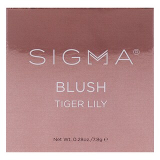 Foto 5 | Foto 5 | Colorete En Polvo Sigma Tiger Lily Para Mujer, 8 Ml - Venta Internacional.