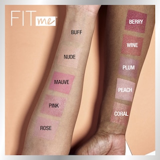 Foto 7 | Foto 7 | Colorete Maybelline Fit Me, Ligero, Liso, Color Nude - Venta Internacional.