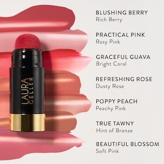 Foto 6 | Foto 6 | Colorete Laura Geller New York Serum Tint Refrescante Rose - Venta Internacional.
