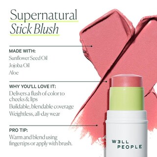 Foto 4 | Foto 4 | Blush Stick Well People Supernatural Stick Color Baya - Venta Internacional.