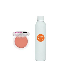 Foto 1 | Foto 1 | Rubor en Polvo Pink Up + Termo de Agua Güish