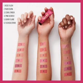 Foto 6 | Foto 6 | Colorete Maybelline Cheek Heat Gel-cream Rose Flush - Venta Internacional.