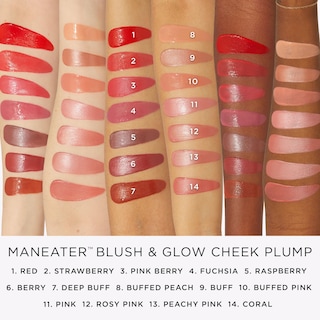 Foto 4 | Foto 4 | Blush & Glow Cheek Plump Tarta Maneater Coral, Tamaño Completo - Venta Internacional.