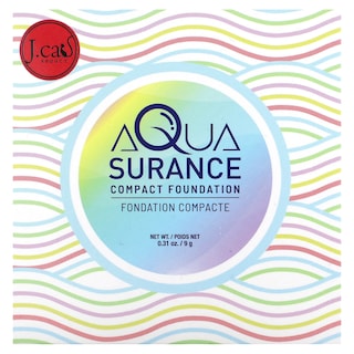 Foto 2 | Foto 2 | Base De Maquillaje Compacta J.cat Beauty Aquasurance Acf101 Marfil 9g - Venta Internacional.