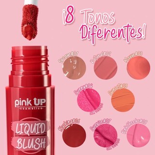 Foto 4 | Foto 4 | Rubor Líquido Larga Duración Liquid Blush Pink Up