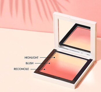 Foto 2 | Foto 2 | Blush Palette Huoguo Blushes Bronzers En Polvo Sedoso Con Espejo - Venta Internacional.
