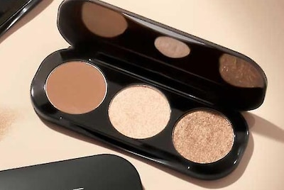 Foto 1 | Foto 1 | Paleta De Maquillaje 3 En 1 Para Rubor Iluminador Y Bronceador Huoguo - Venta Internacional.