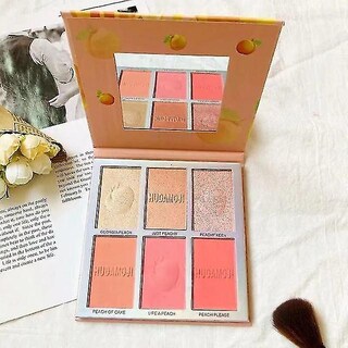 Foto 5 | Foto 5 | Colorete Para Mejillas Con Pigmento Natural Huoguo  6 Colores - Venta Internacional.