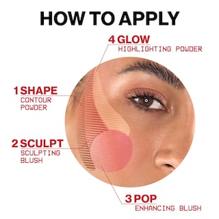 Foto 3 | Foto 3 | Paleta Facial Smashbox Halo Sculpt + Glow Con Vitamina E - Venta Internacional.