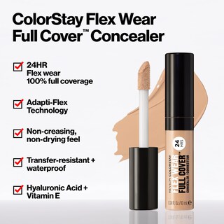 Foto 3 | Foto 3 | Venta Internacional - Corrector Revlon Colorstay Flex Wear 070 Nuez Moscada 10 Ml