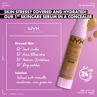 Foto 2 | Foto 2 | Sérum Corrector Nyx Professional Makeup Bare With Me Light - Venta Internacional