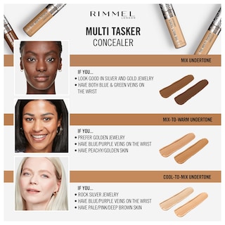 Foto 6 | Foto 6 | Corrector Rimmel London Multitasker 020 Fair, 10 Ml, Vegano - Venta Internacional.