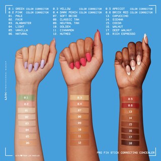 Foto 6 | Foto 6 | Corrector Nyx Professional Makeup Pro Fix Stick Nuez - Venta Internacional.