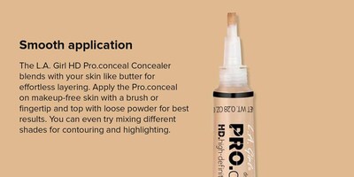 Foto 6 | Foto 6 | Corrector L.a. Girl Pro De Alta Definición 16 Ml Gc 971 Classic Ivory - Venta Internacional.