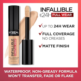 Foto 7 | Foto 7 | Corrector L'oreal Paris Infallible Para Uso Completo, Impermeable, Color Caramelo - Venta Internacional.