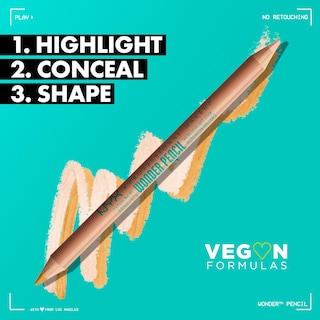 Foto 3 | Foto 3 | Lápiz Iluminador Y Corrector Nyx Wonder Pencil Medium Peach - Venta Internacional.