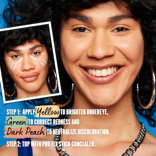 Foto 5 | Foto 5 | Corrector En Barra Nyx Professional Makeup Pro Fix Dark Peach - Venta Internacional.