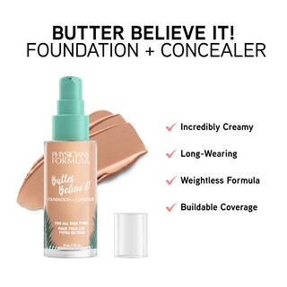 Foto 2 | Foto 2 | Foundation + Concealer Physicians Formula Butter ¡créelo! - Venta Internacional.