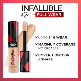 Foto 6 | Foto 6 | Corrector L'oreal Paris Infallible Full Wear, Impermeable, 10 Ml - Venta Internacional.
