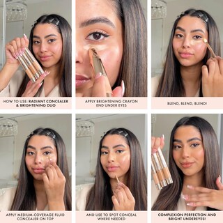 Foto 6 | Foto 6 | Corrector Iconic London Radiant Creamy Liquid + Crayon Vegan - Venta Internacional.