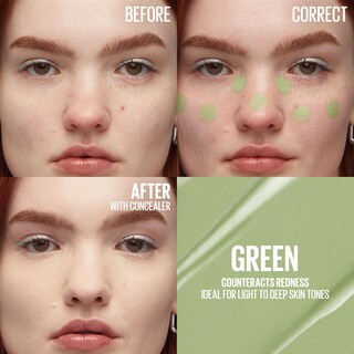 Foto 3 | Foto 3 | Corrector Maybelline Instant Age Rewind Eraser Green 0.2 Oz - Venta Internacional