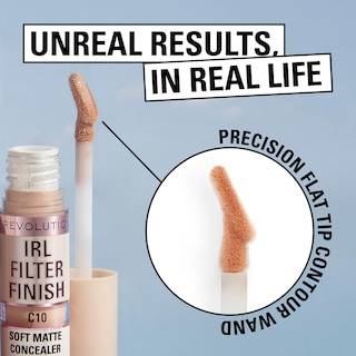 Foto 5 | Foto 5 | Corrector Makeup Revolution Irl Filter Finish C1, 6 Ml, Vegano - Venta Internacional.