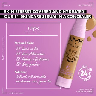Foto 2 | Foto 2 | Sérum Corrector Nyx Professional Makeup Bare With Me Caramel - Venta Internacional.