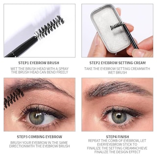 Foto 3 | Foto 3 | Gel De Maquillaje Jabón Impermeable Crema De Cejas De Larga Duración - Venta Internacional.