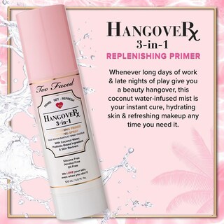Foto 3 | Foto 3 | Primer Y Fijador En Aerosol Too Faced Hangover 3 En 1, 120 Ml - Venta Internacional.
