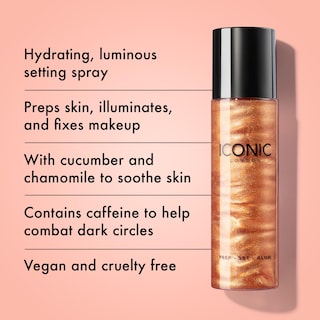 Foto 2 | Foto 2 | Spray Hidratante Iconic London Prep-set-glow De 120 Ml, Libre De Crueldad Animal - Venta Internacional.