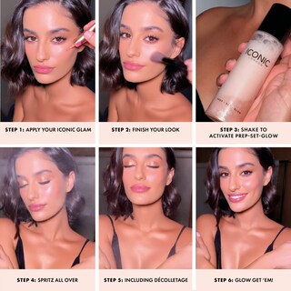 Foto 3 | Foto 3 | Spray Hidratante Iconic London Prep-set-glow De 120 Ml, Libre De Crueldad Animal - Venta Internacional.