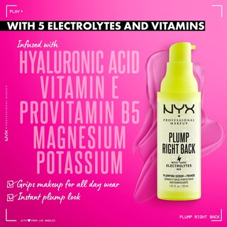 Foto 2 | Foto 2 | Sérum E Imprimador Voluminizador Nyx Professional Makeup Plup Right Back - Venta Internacional.