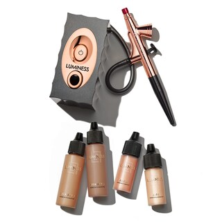 Foto 1 | Foto 1 | Sistema De Aerógrafo De Maquillaje Luminess Air Icon Con Kit De 4 Piezas, Color Canela - Venta Internacional.