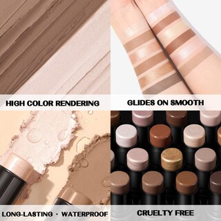 Foto 5 | Foto 5 | Crema Mineral Focallure Contour Stick 2 Unidades - Venta Internacional