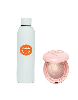 Foto 1 | Foto 1 | Iluminador Flawless Stay Final Finish Baked Flirtini + Termo De Agua De Regalo Güish