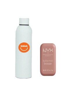 Foto 1 | Foto 1 | Nyx Professional Makeup, Buttermelt Bronzer All Butta D Up + Termo De Agua De Regalo Güish