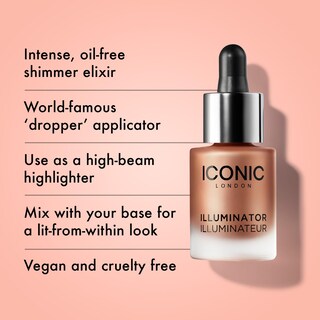 Foto 2 | Foto 2 | Gotas Iluminadoras Líquidas Iconic London Illuminator, 13,5 Ml - Venta Internacional.