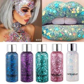 Foto 5 | Foto 5 | 3 Body Glitter Maquillaje Iluminador Cabello Cuerpo Brillos Paquete 2