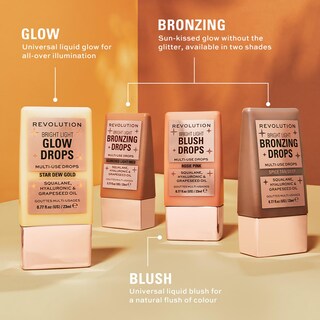 Foto 3 | Foto 3 | Gotas Bronceadoras Makeup Revolution Bright Light Summer Spice 23 Ml - Venta Internacional.