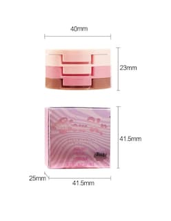 Foto 4 | Foto 4 | Set Maquillaje 3 En 1 En Polvo Contorno Iluminador + Gratis Termo Güish De Regalo