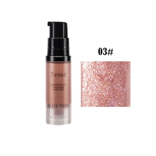 Foto 2 | Foto 2 | Base Iluminadora Facial Líquida Y Correctora Dorada Huoguo - Venta Internacional.