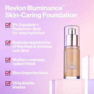 Foto 2 | Foto 2 | Base de Maquillaje Líquida Revlon Illuminance 409 Brulee con Ácido Hialurónico - Venta Internacional