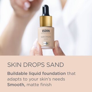 Foto 2 | Foto 2 | Base Isdin Skin Drops Arena Ligera de Alta Cobertura - Venta Internacional